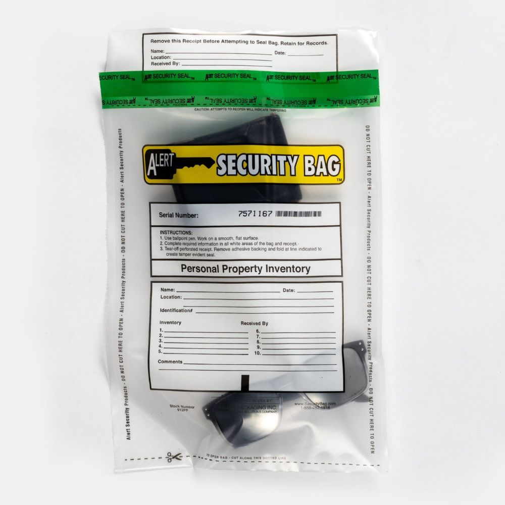 personal property bag security bag